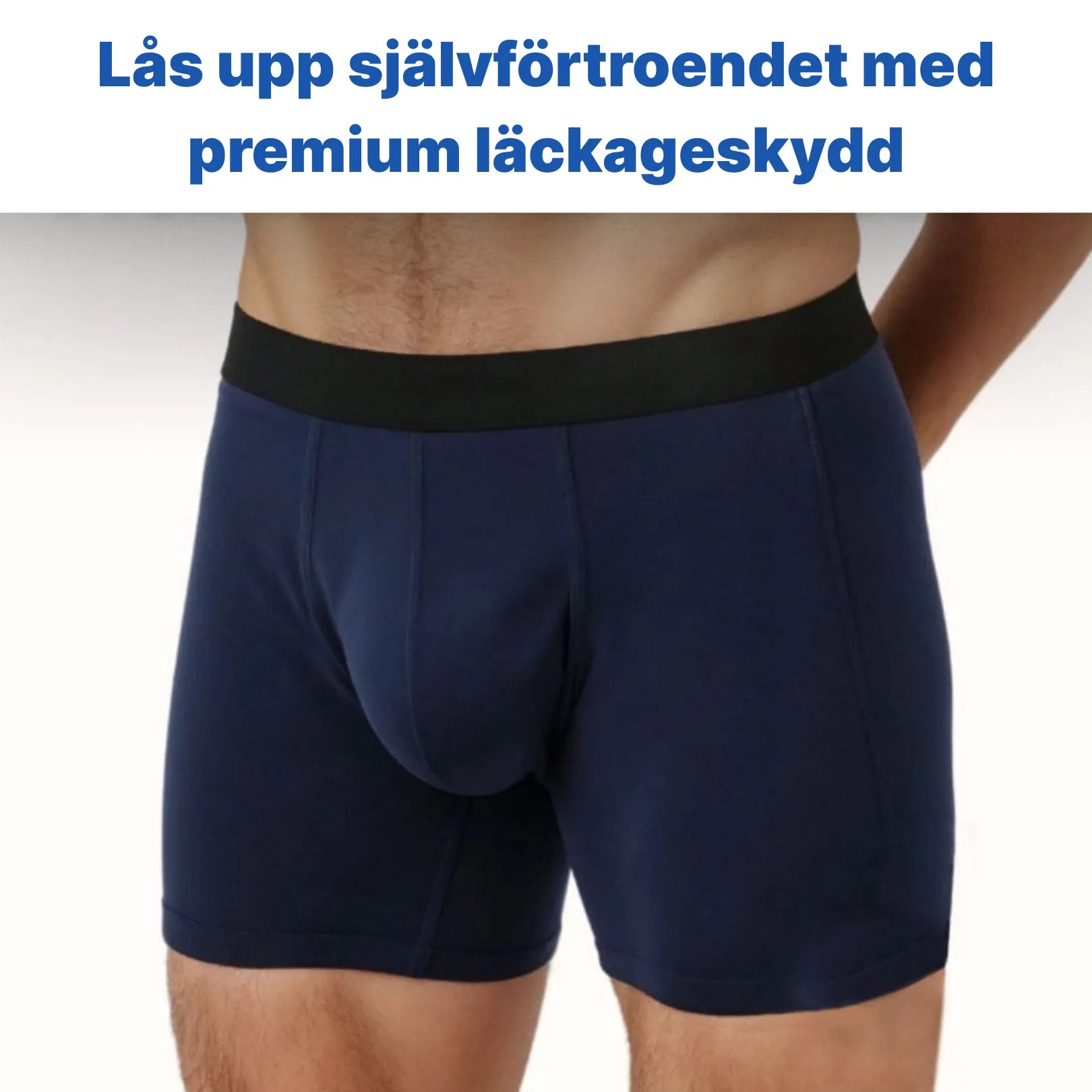 Gustav™ UltraTorr – herrboxer med maximal absorption för inkontinens - Noala