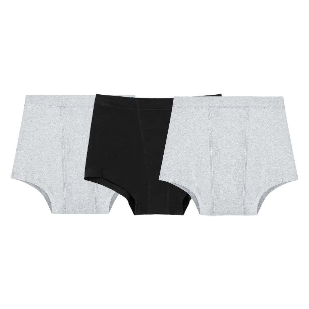 Noala Hedda™ bragas tipo boyshorts para mujer, absorbentes y a prueba de fugas, discretas, con protección extra