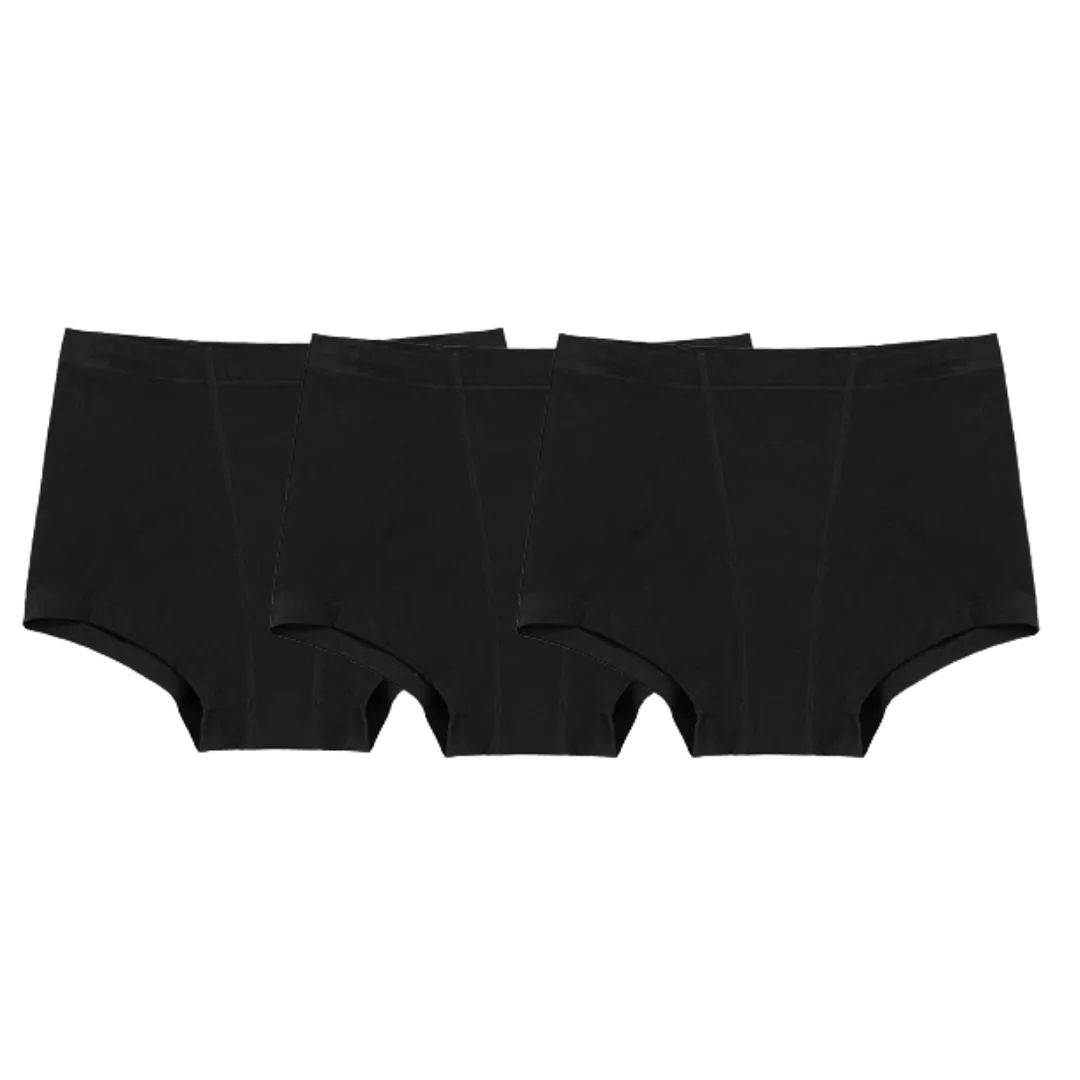 Noala Hedda™ bragas tipo boyshorts para mujer, absorbentes y a prueba de fugas, discretas, con protección extra